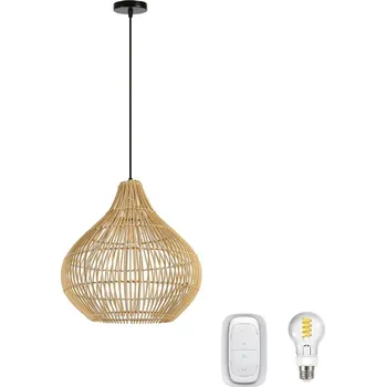 Žárovka Immax BOHO PELO-KOMPLET, světlo 40x40cm+SMART žárovka+dálkový ovladač (za 1,-kč)