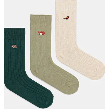 Pánské ponožky Bavlněné ponožky Medicine 3-pack více barev RW25-LGD702 vícebarevná MLX, vel. 36/38