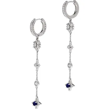 Náušnice Stříbrné náušnice Emporio Armani EG3602040 stříbrná SLV, vel. ONE SIZE