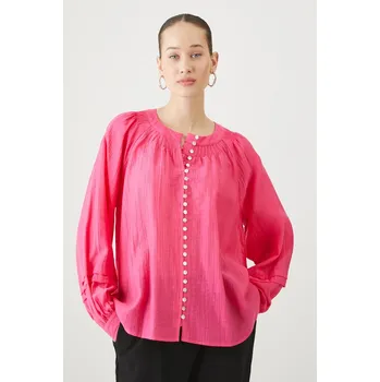 Dámská halenka Halenka Medicine dámská, růžová barva, hladká RS25.BDD303 43X, vel. M