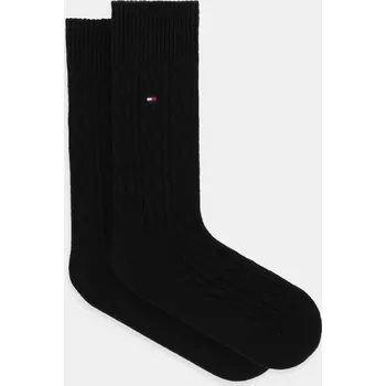 Pánské ponožky Ponožky s příměsí vlny Tommy Hilfiger 701236316 černá 99X, vel. 39/42