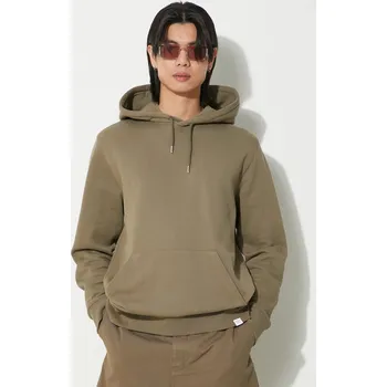 Dámská mikina Bavlněná mikina Norse Projects Vagn Slim Organic N20.1276.8076 zelená 77X, vel. M