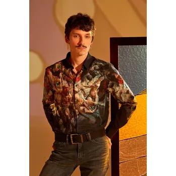 Pánská košile Košile Medicine pánská, více barev, regular, s klasickým límcem RS25.KDM201 vícebarevná MLA, vel. M