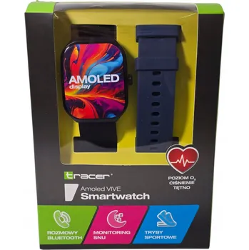 Chytré hodinky Chytré Hodinky Tracer amoled vive černý