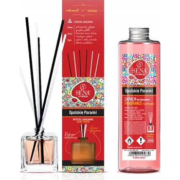 Aroma difuzér SADA Difuzér a náhradní náplň Folk Opolskie Poranki vůně PIŽMO ČERVENÉ OVOCE