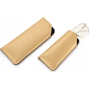 Pouzdro na brýle POUZDRO NA BRÝLE korekční sluneční měkké zasouvací Eko kůže