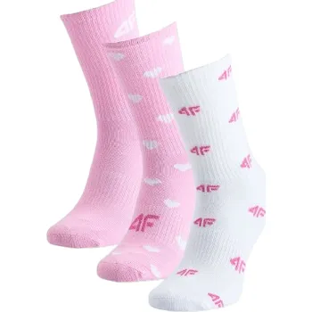Pánské ponožky Ponožky 4F Socks Cas F394 (3Pack) Velikost ponožek: 32-34 / Barva: mix2