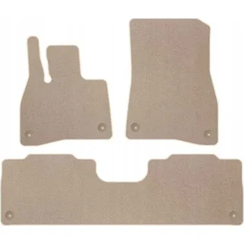 autokoberec Koberce Edecor velurové 3 ks