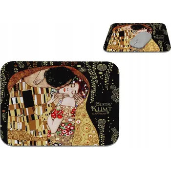 Podložka pod myš Podložka pod myš k počítači - G. Klimt, Polibek (CARMANI)