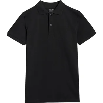Dětské triko 4F Polo Shirt M614 Dětská velikost: 146 / Barva: černá