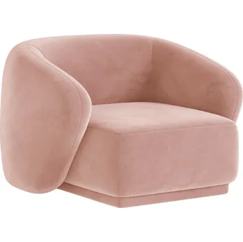 Křeslo Maison Heritage Růžové sametové křeslo Jane