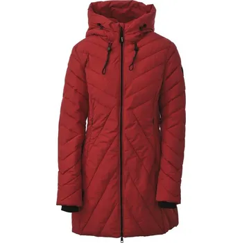 Dámský kabát Dámský zimní kabát REDSPOT W25J260 Barva: Červená, Velikost: L