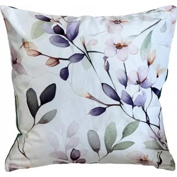 Povlak na dekorativní polštářek Oboustranný Dekorační Povlak na Polštář Příroda Barevné Květiny 40x40 cm