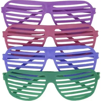 Party dekorace Brýle neonové 4ks