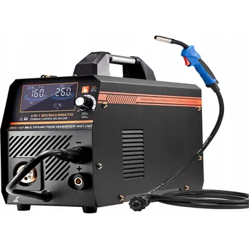 Svářečka Invertorová svářečka 160A MIG svářečka s LCD displejem a bezpečným ovládáním
