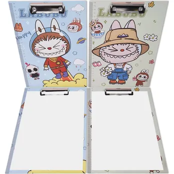 Psací podložka Labubu Podložka na psaní s klipem A4 clipboard deska s klipem 2 kusy