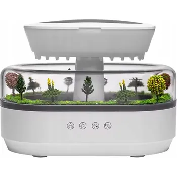 Zvlhčovač vzduchu Aroma zvlhčovač dešťového vzduchu zvlhčovač barevného lehkého oleje difuzér ultrazvukový