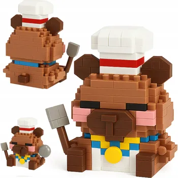 ostatní stavebnice Stavebnice Kostek Kapybara Kuchař Stavebnice Kapybara Ke Sestavení 225 dílů