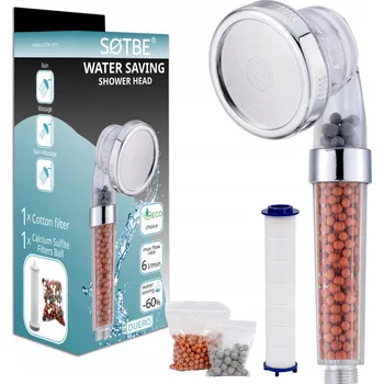 Sprchová hlavice Sprchová Hlavice s filtrem do sprchy, úsporná DUERO SOTBE
