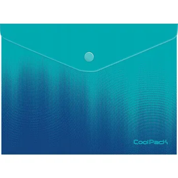 Obálka COOLPACK GRADIENT OBÁLKA NA DOKUMENTY A4 SE ZAPÍNÁNÍM OCEAN