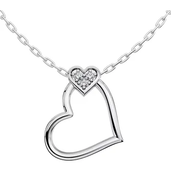 Přívěsek Bětka White Briliant - přívěsek z bílého zlata s brilianty