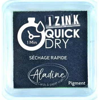 Dětské razítko Razítkovací polštářek Aladine Izink Quick Dry výběr barev černá