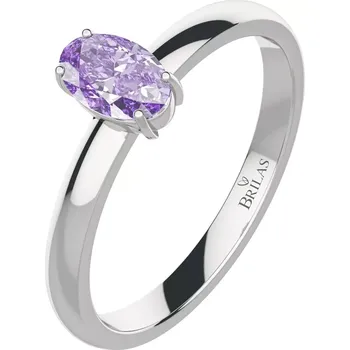 Prsten Cali S Ametyst - prsten ze stříbra s ametystem