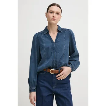 Dámská halenka Džínová blůza Mos Mosh 168290 námořnická modř 59X, vel. S