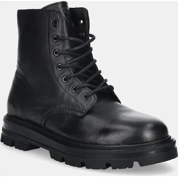 Pánská obuv Kožené trapery Guess GARDA FMFGAD.LEA10.BLACK černá 99X, EUR 45