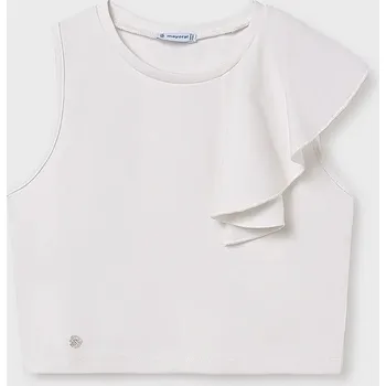 Oblečení a móda Dětský top Mayoral 6034.8D.Junior.PPYA béžová 01X, vel. 157