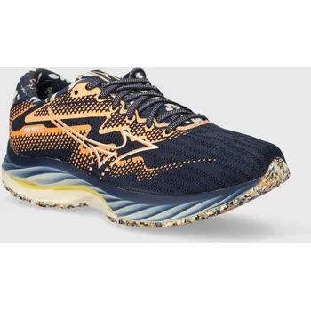 Pánská obuv Běžecké boty Mizuno Wave Rider 27 - Roxy J1GD2358 námořnická modř 59X, EUR 37