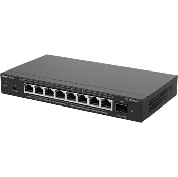 Příslušenství pro kamerový systém Reyee RG-ES209MG-P - 8-Port 2.5G Cloud Managed PoE Switch, 1 x 10G Uplink