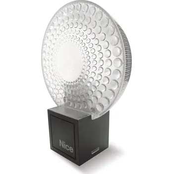 NICE S.p.A. Moonlight výstražná lampa 12V 21W s vestavěnou anténou, neutrální