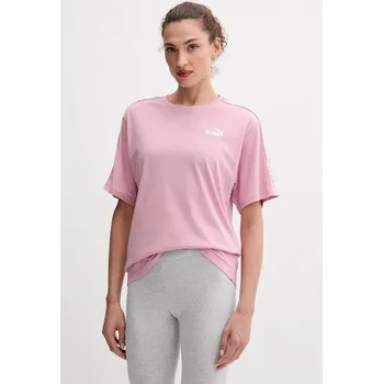 Bavlněné tričko Puma 685009 růžová 34X, vel. M