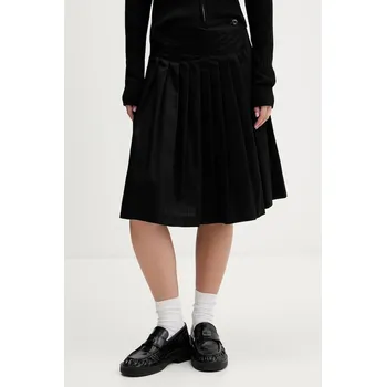 Dámská sukně Sukně Dickies černá barva, mini, áčková, DK0A87PZ 99X, vel. XS