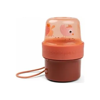 Svačinový box Done by Deer To go Zásobník na svačinu Birdie, vel. S - Papaya