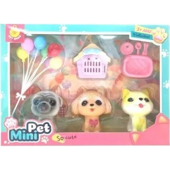 PEJSCI + PŘÍSLUŠENSTVÍ 3KS [FIGURKA]