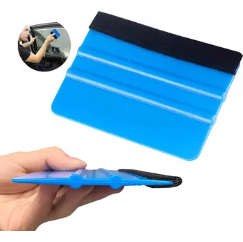 10*7 CM STĚRKA TYPU MODRÁ S PLSTÍ PRO APLIKACI FÓLIE NA SAMOLEPKY TRACKPAD