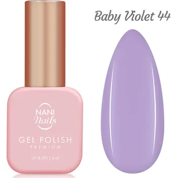 Lak na nehty NANI gel lak Premium 6 ml - Baby Violet
