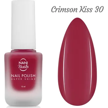 Lak na nehty NANI lak na nehty Super Shine 10 ml - Crimson Kiss