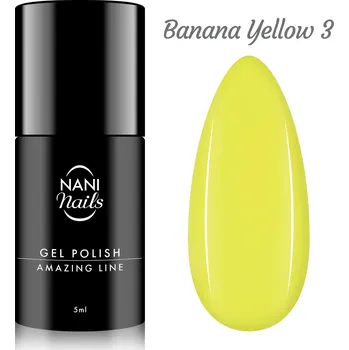 Lak na nehty NANI gel lak Amazing Line 5 ml - Banana Yellow