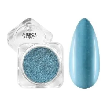Umělé nehty NANI lešticí pigment Mirror Effect - Sea Blue