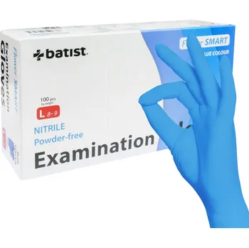 FLOWER SMART nitrilové rukavice, L, nepudrované - 100ks