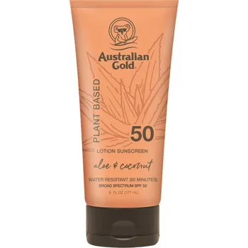 Přípravek na opalování Australian Gold Plant Based Body Sunscreen SPF 50 - Ochranný pleťový krém 177 ml