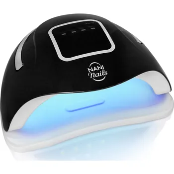 NANI UV/LED lampa 72 W - Black & Silver Metallic