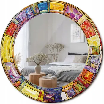 Zrcadlo Zrcadlo Coloray nástěnné kulaté 500 x 500 mm