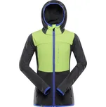 Dětská ultralehká funkční mikina ALPINE PRO ZOLLO zelená 152-158