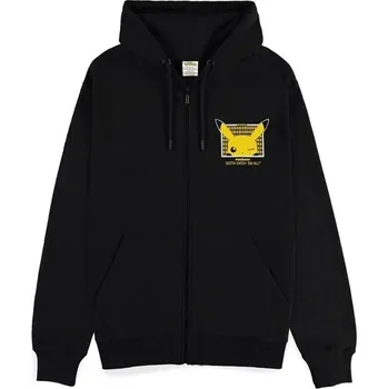 Pánská mikina Mikina Difuzed Pokémon - Winking Pika L Černá