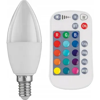 Žárovka LED žárovka LIVARNO E14, měnící barvy, 3W