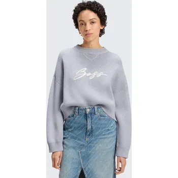 Dámský svetr Dámský svetr BOSS Orange C_Finevra 50543979 šedý Velikost: L